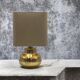 Lampe de table vintage en laiton fabriquée en Italie, années 60