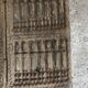 Porte dogon ancienne grenier a mil