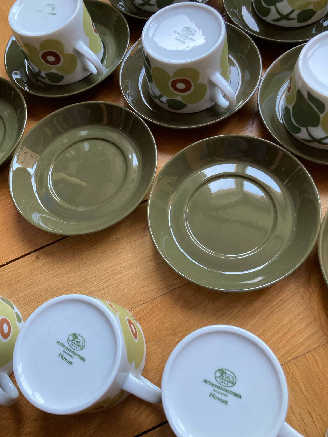 Vintage Hutschenreuther Novum Brasilia coffee set