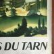 Original tourist poster "Gorges du Tarn" 62x100cm 1952