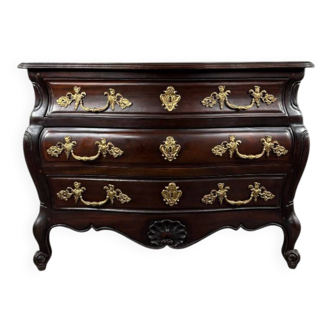 Louis XV style bombé commode, Napoleon III period