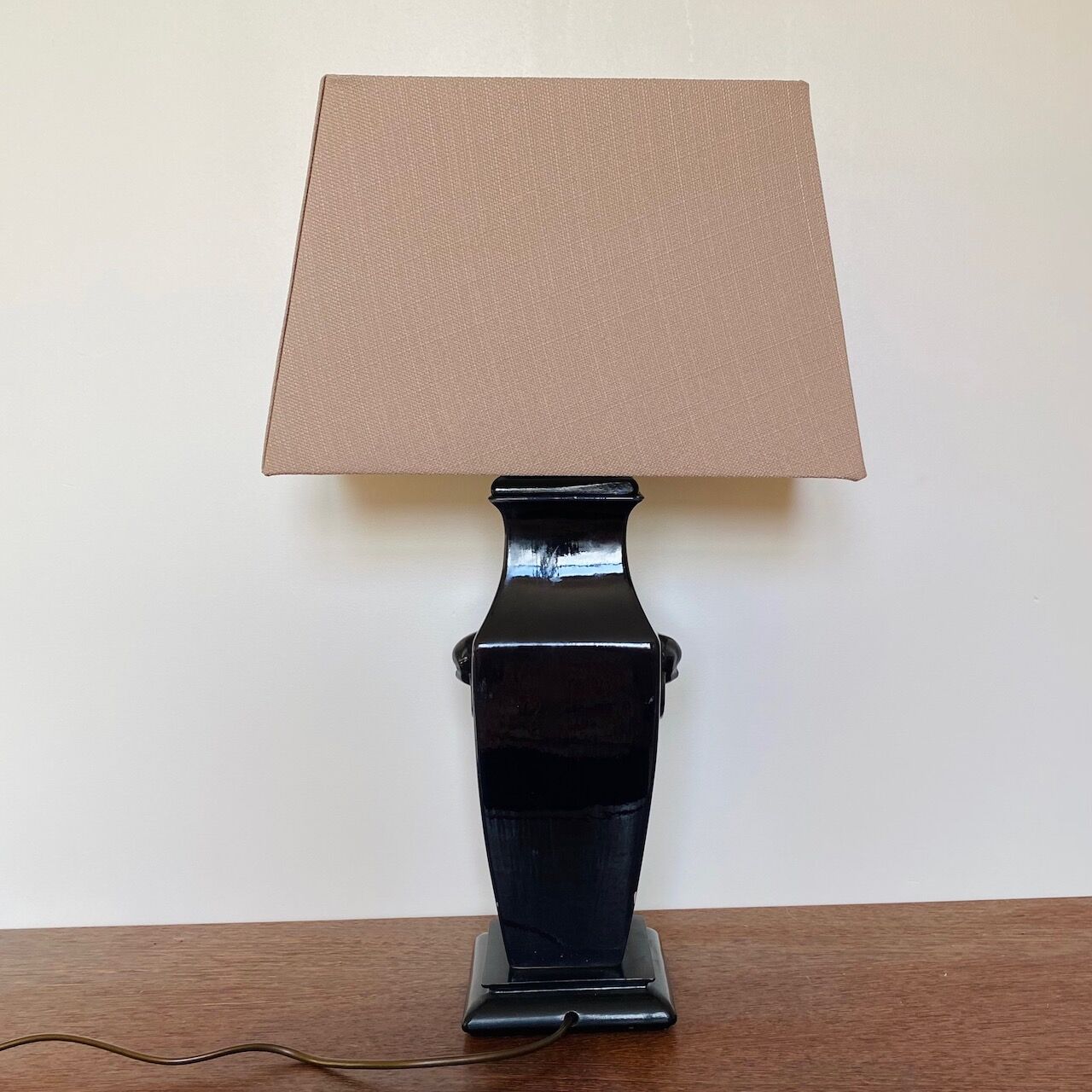 Faience d'art de Rodez table lamp