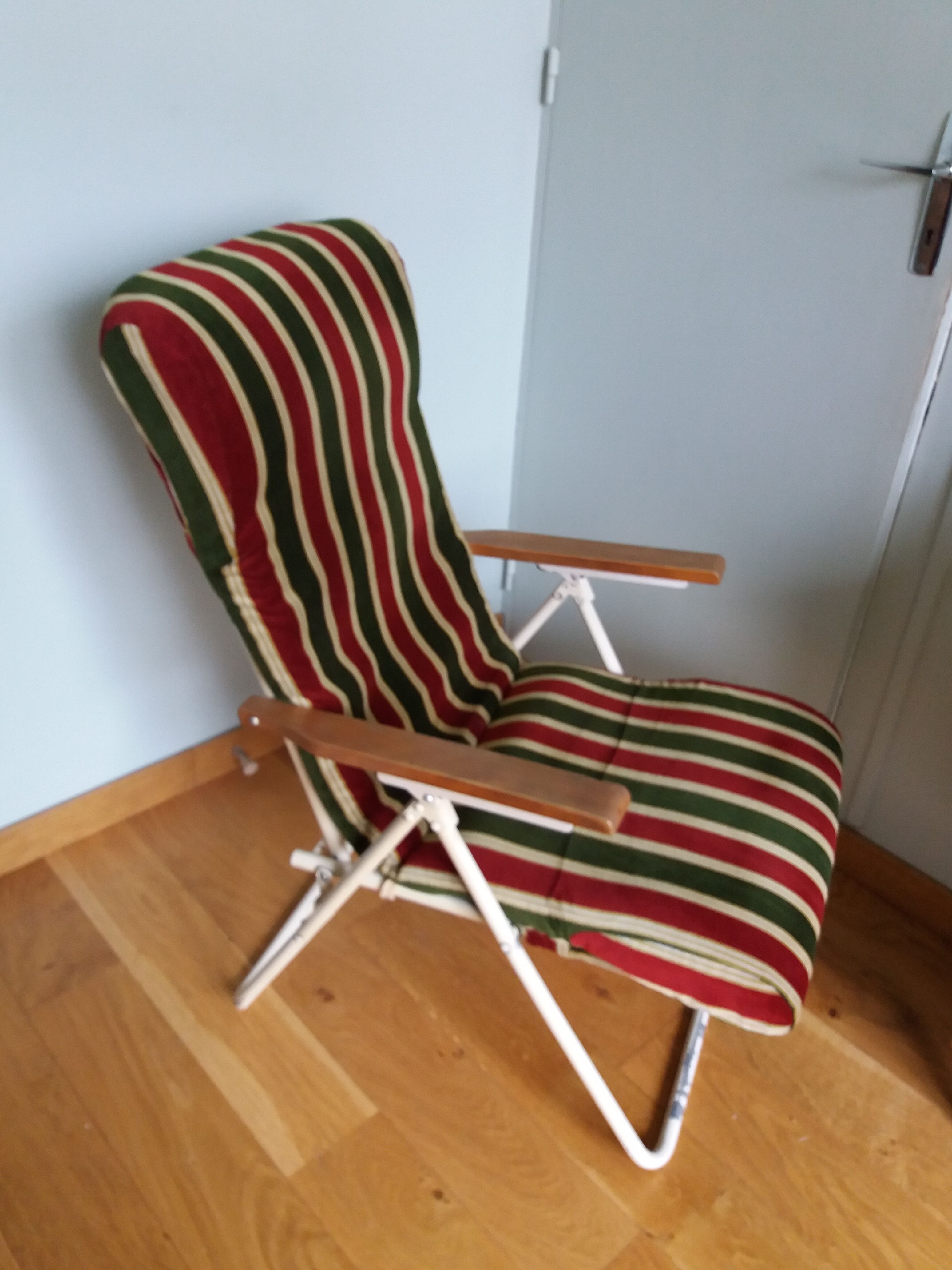 Folding relax chair chaise longue 3 positions