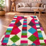 Vintage Inspired Azilal Moroccan Rug 200x250