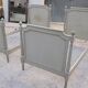 Pair of antique Louis XVI style beds with patina - 1900s