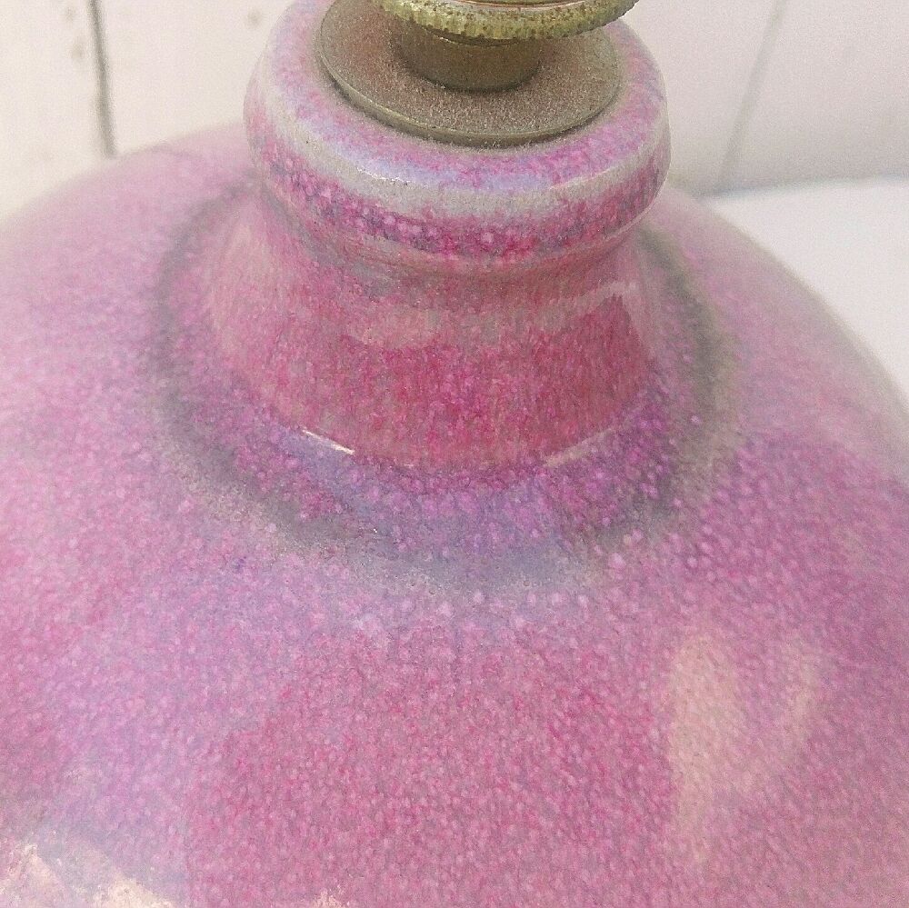 Ceramic lamp foot by Eduardo Constantino