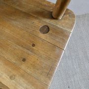 Adolf Schneck solid wood chair from 1947