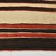 3x7 Multicolor Striped Kilim Rug, Long Wide Anatolian Kilim, 101x195Cm