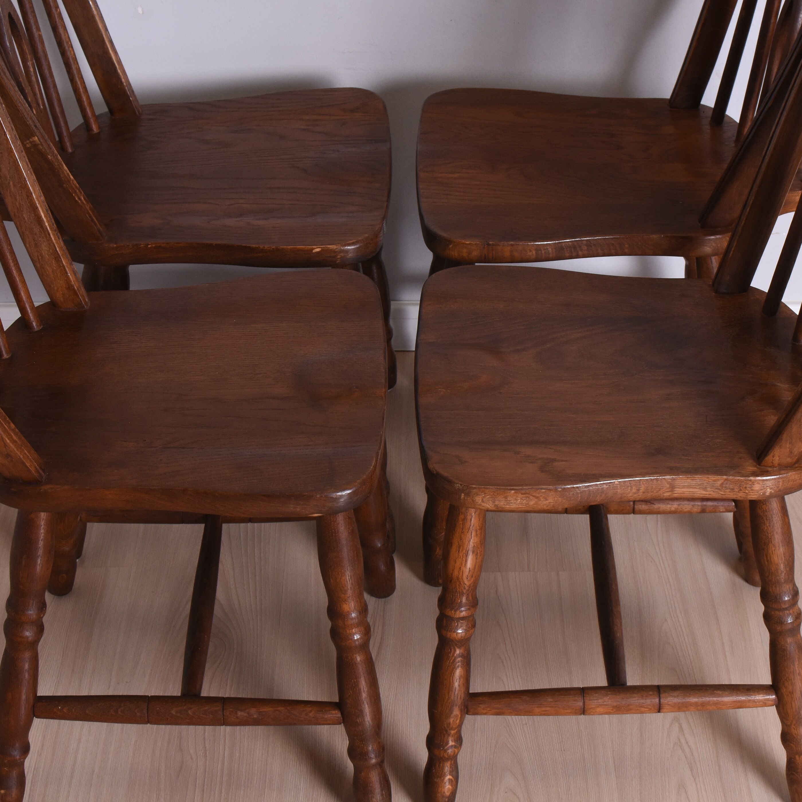Set of four chairs, united kingdom, 1930s