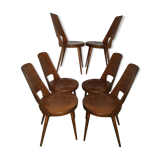 6 chairs Baumann model Mondor