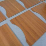 Teak A4 Register Filing Shelves, 1960s