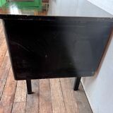 Enfilade look scandinave 1960 vintage bi couleur - vintage - pieds fuseaux