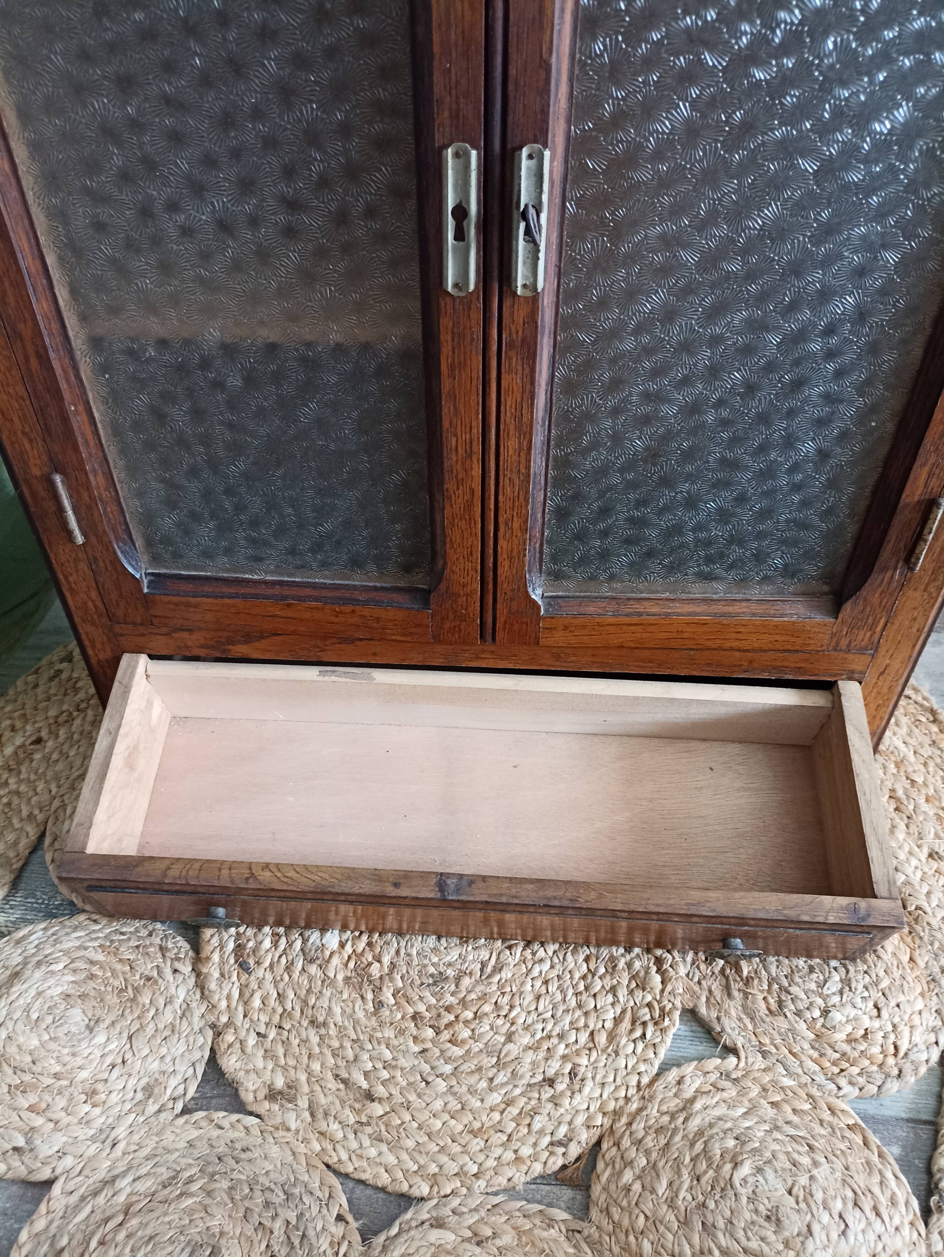 Vintage toilet cabinet