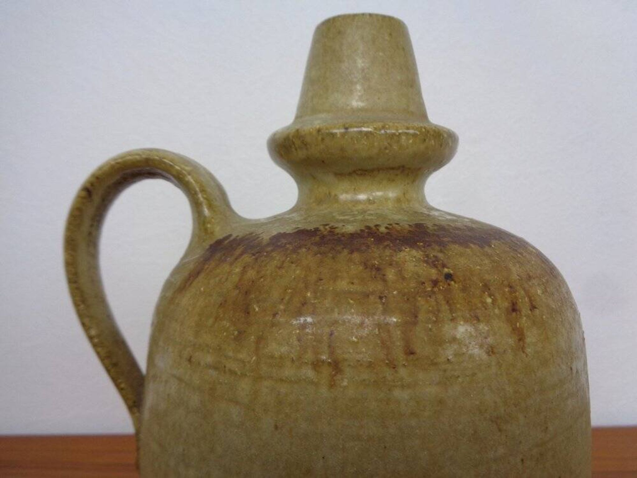 Studio ceramic pitcher by Rudi Stahl, Germany, 1960s