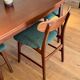 Set of 4 Scandinavian teak chairs – Model "Vagn" – 1960s