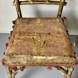 Pair of 19th century Faux Bamboo Parlor Chairs by Thonet