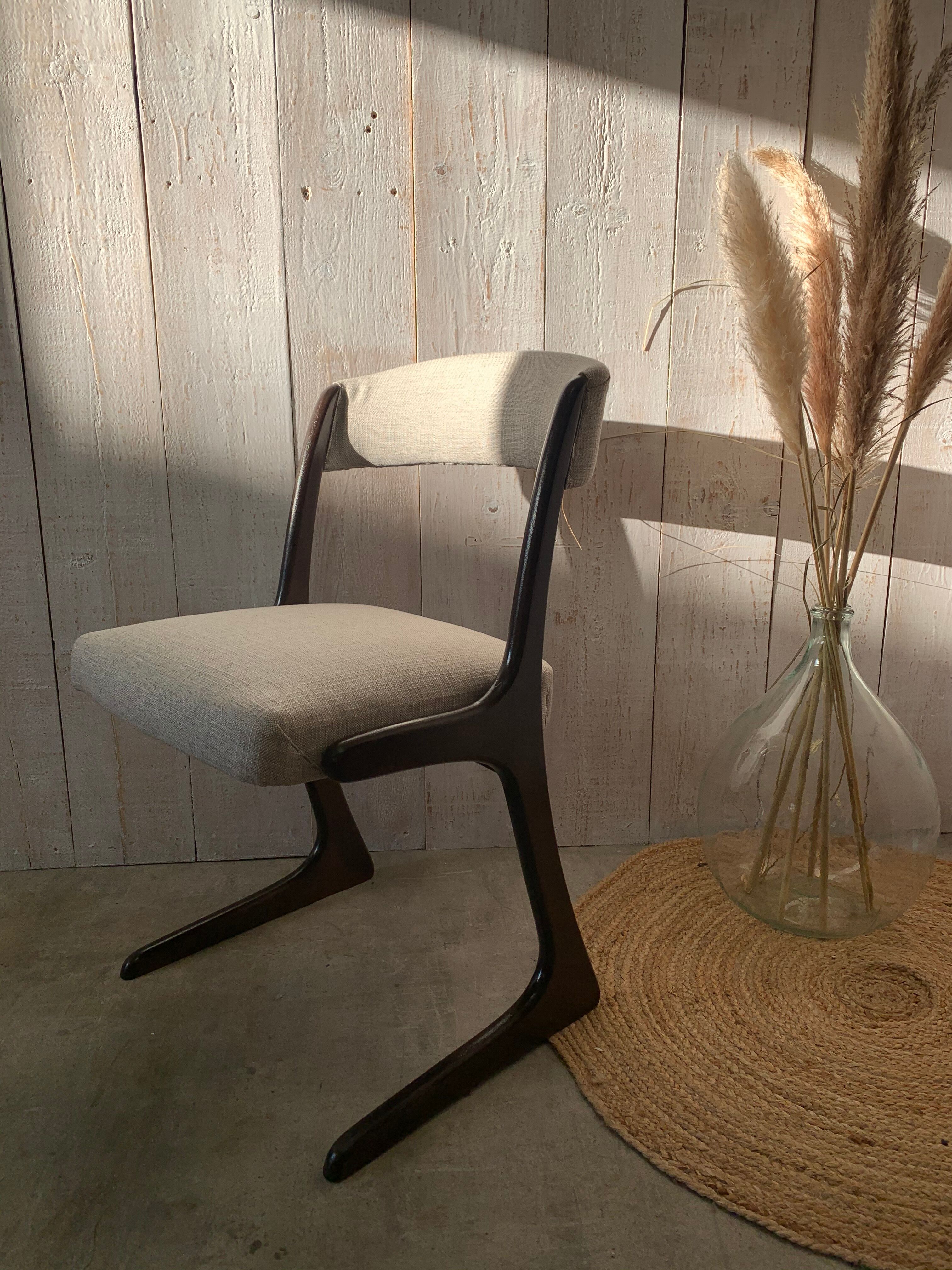 Series of 4 Baumann chairs