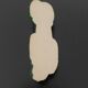 6 ceramic poodle knife holder