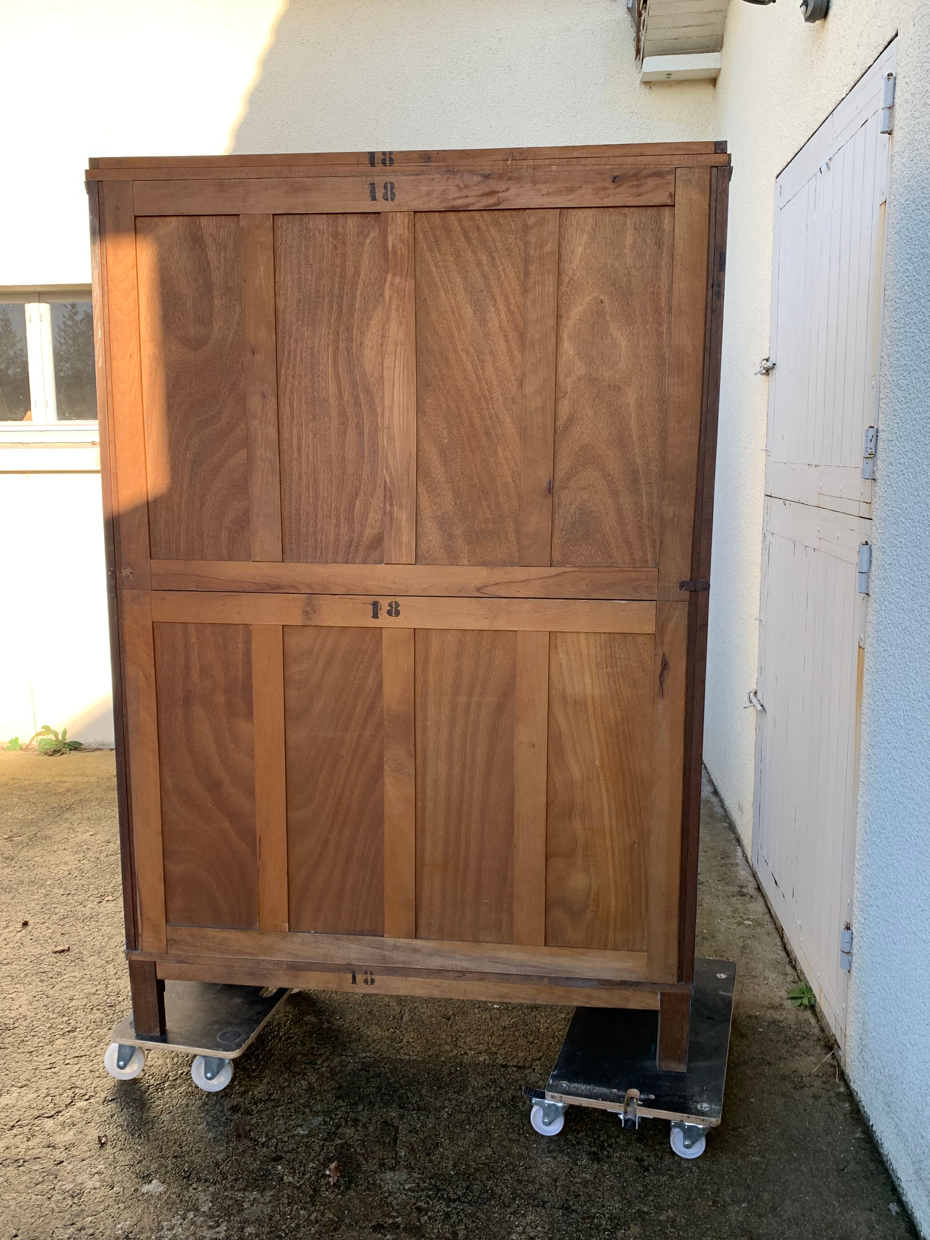 Blue wardrobe art deco 1930