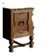 Oak canapé adorned with original upholstery, Nordic classicism, Sweden, 1930s.