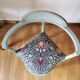 Pair of vintage corner armchairs refurbished
