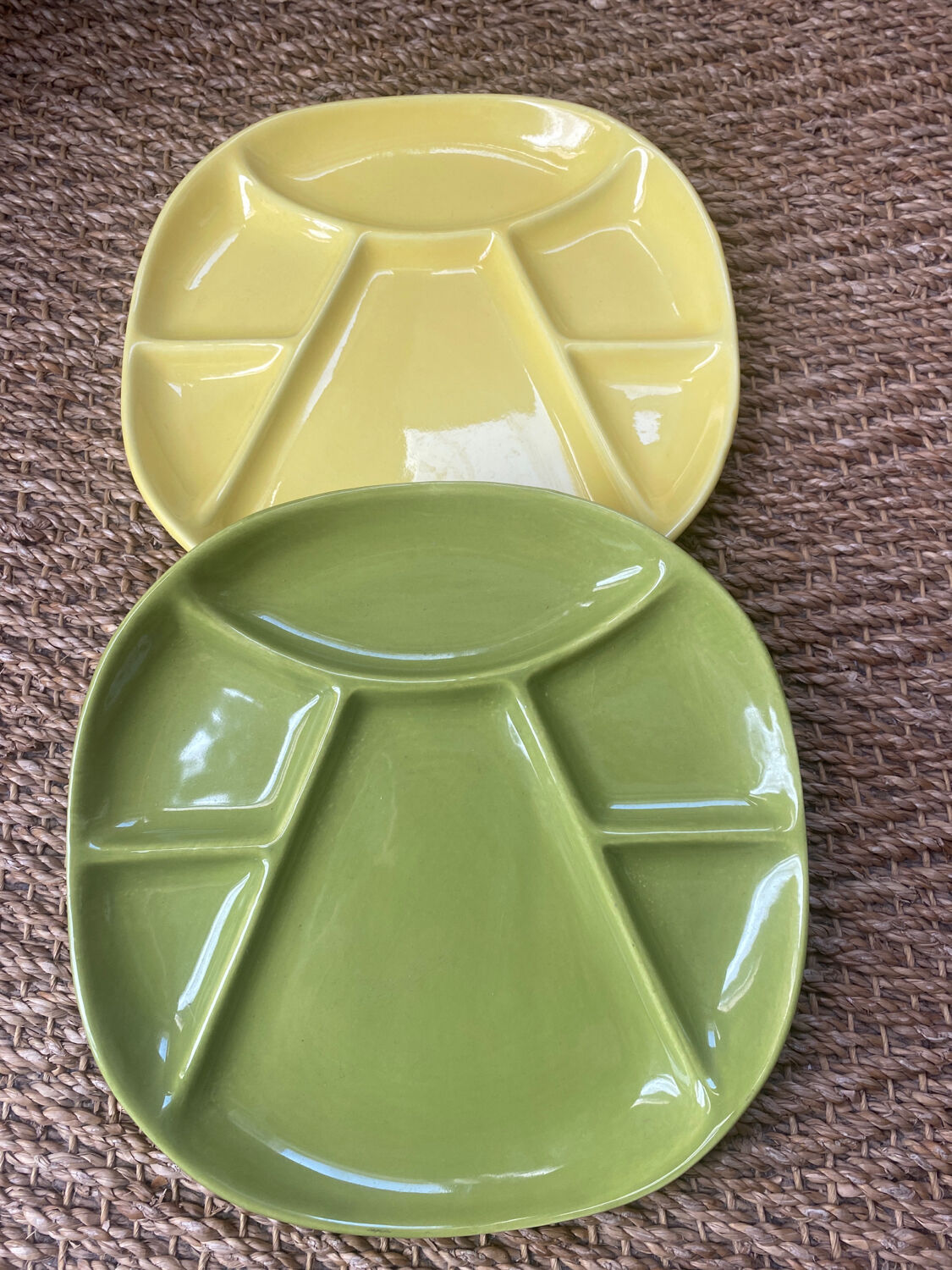 Longchamp fondue plates