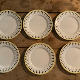 Assiettes 50’ Selency x Monoprix Croisé Laroche