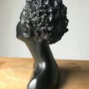 Buste plâtre femme noire 1950s Gino Manca