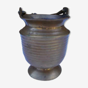 Brass jar