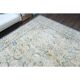 1970s Vintage Persian Handmade Wool Cotton Light Beige Area Rug