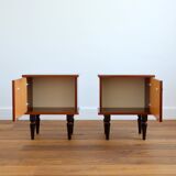 Pair of vintage bedside 1960s