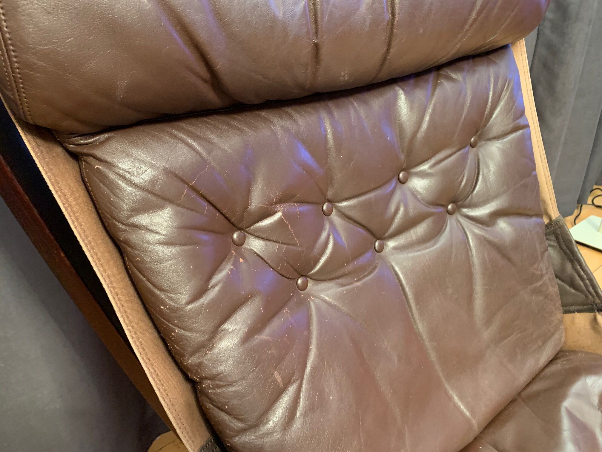 Falcon armchair designed by Sigurd Ressell, Vatne Möbler, Norway, 1970s