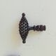 Antique twisted wrought iron door handle