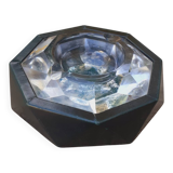 Ashtray Le Tanneur and crystal Val St Lambert