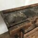 Carpenter Workbench raw wood end 1900