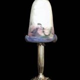 Art Deco tulip lamp signed MULLER Frères