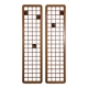 Modular coat rack pair Italian design