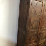 Pair of ancient liturgical cabinets