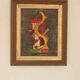 Original mid-century Swedish oil on canvas – “Layers” by Wilhelm Henning – signed & framed – 32 × 39 cm (12.6" × 15.4")