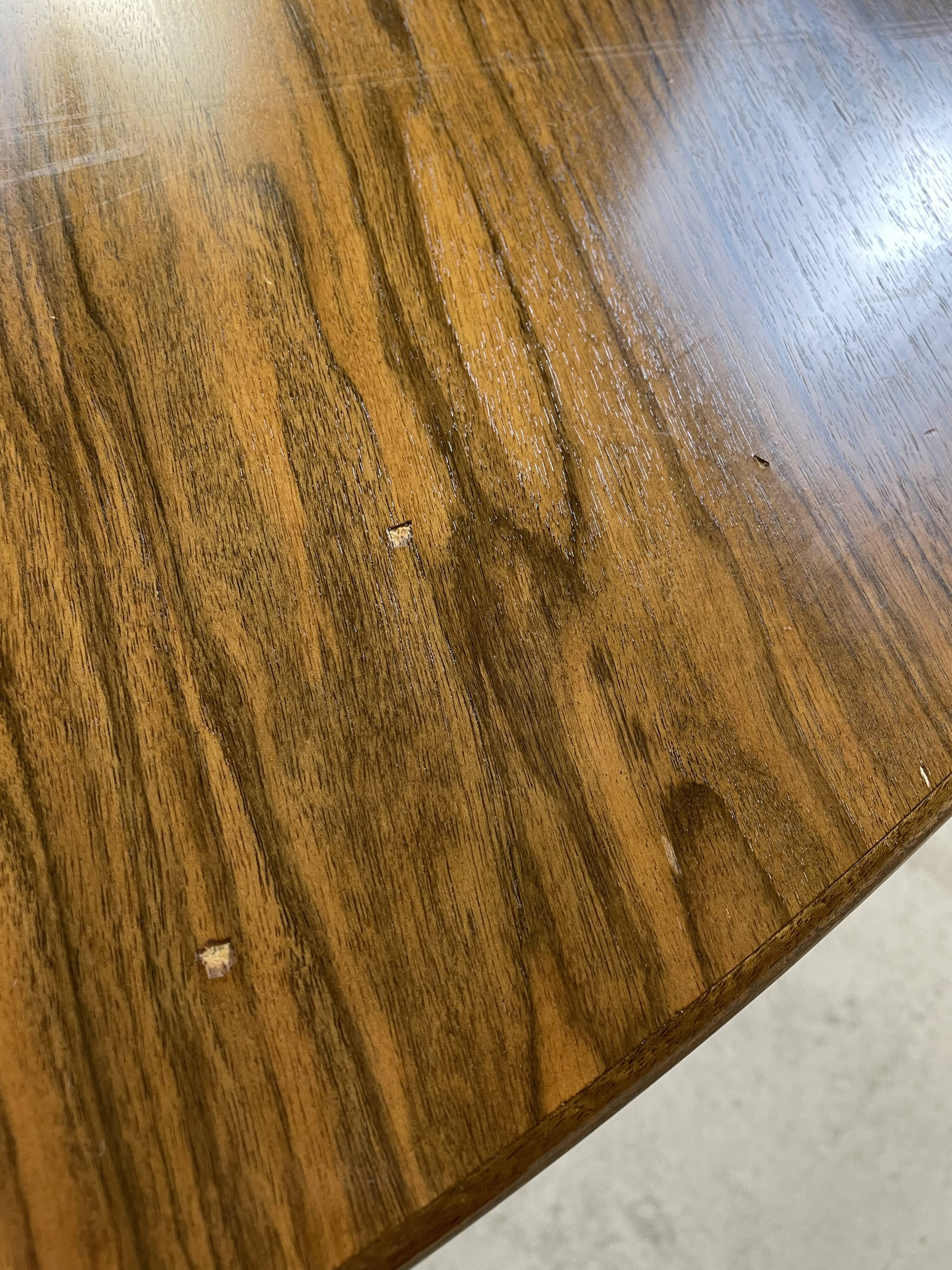 Large rosewood baumann table