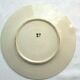 Art Deco dabbling plate, muscaris and a butterfly.
