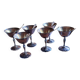 Silver-plated dessert or champagne glass