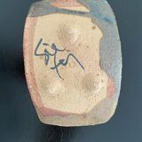 Terracotta cup contemporary pattern