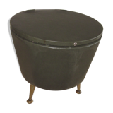 Vintage chest with conical feet