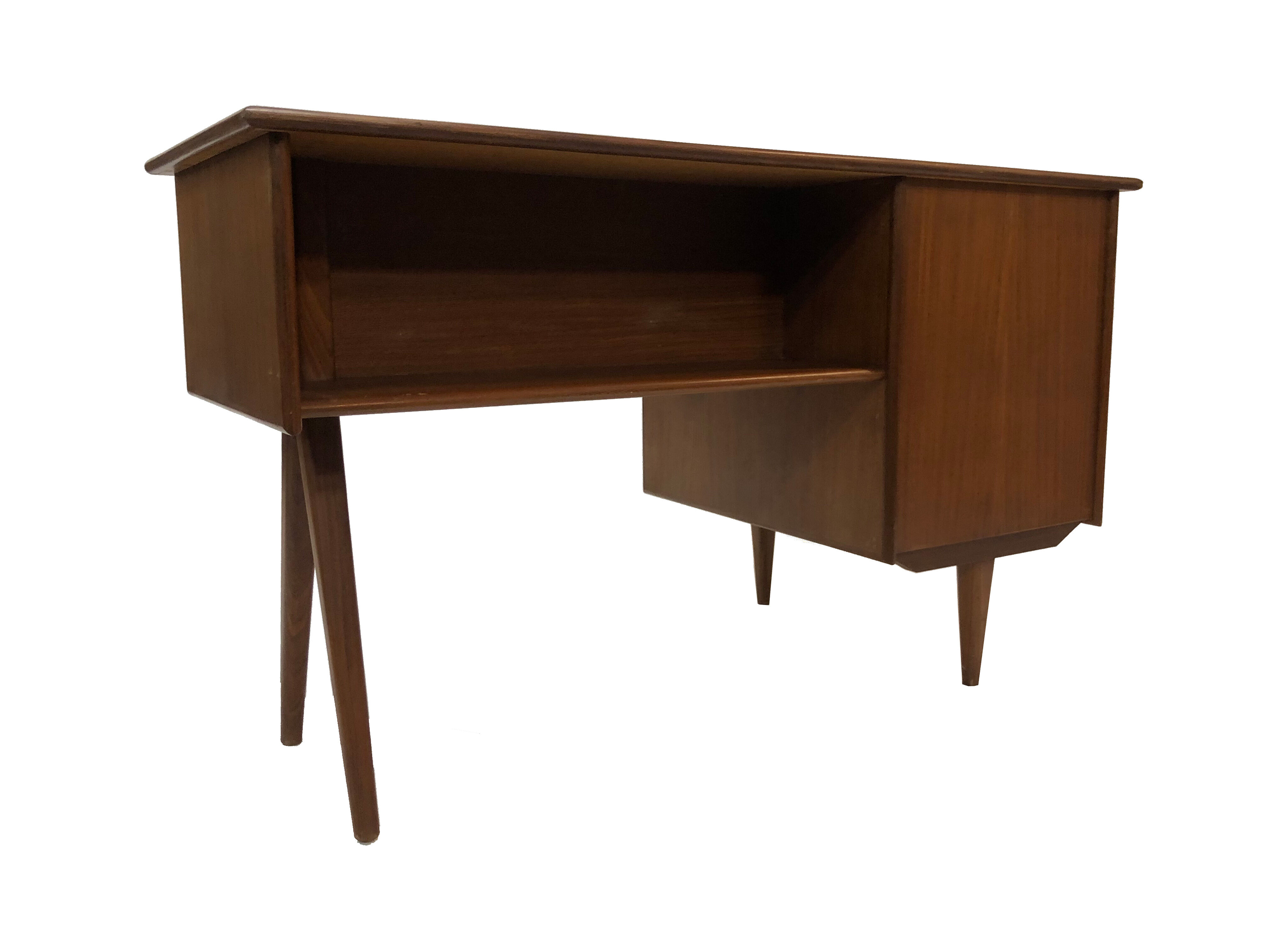 Vintage design desk Mid Century Danish Tijsseling