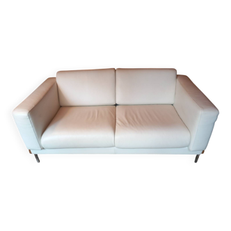 Robin Day leather sofa from Habitat