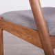 Model 42 oak dining chairs by Kai Kristiansen for Schou Andersen, 1960s, set of 4