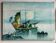 Marine, zampan boats at sunset, XX century