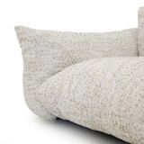 Marenco armchair set with ottoman by Mario Marenco for Arflex, 1970s