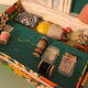 Suitcase sewing sewing box learning vintage flower